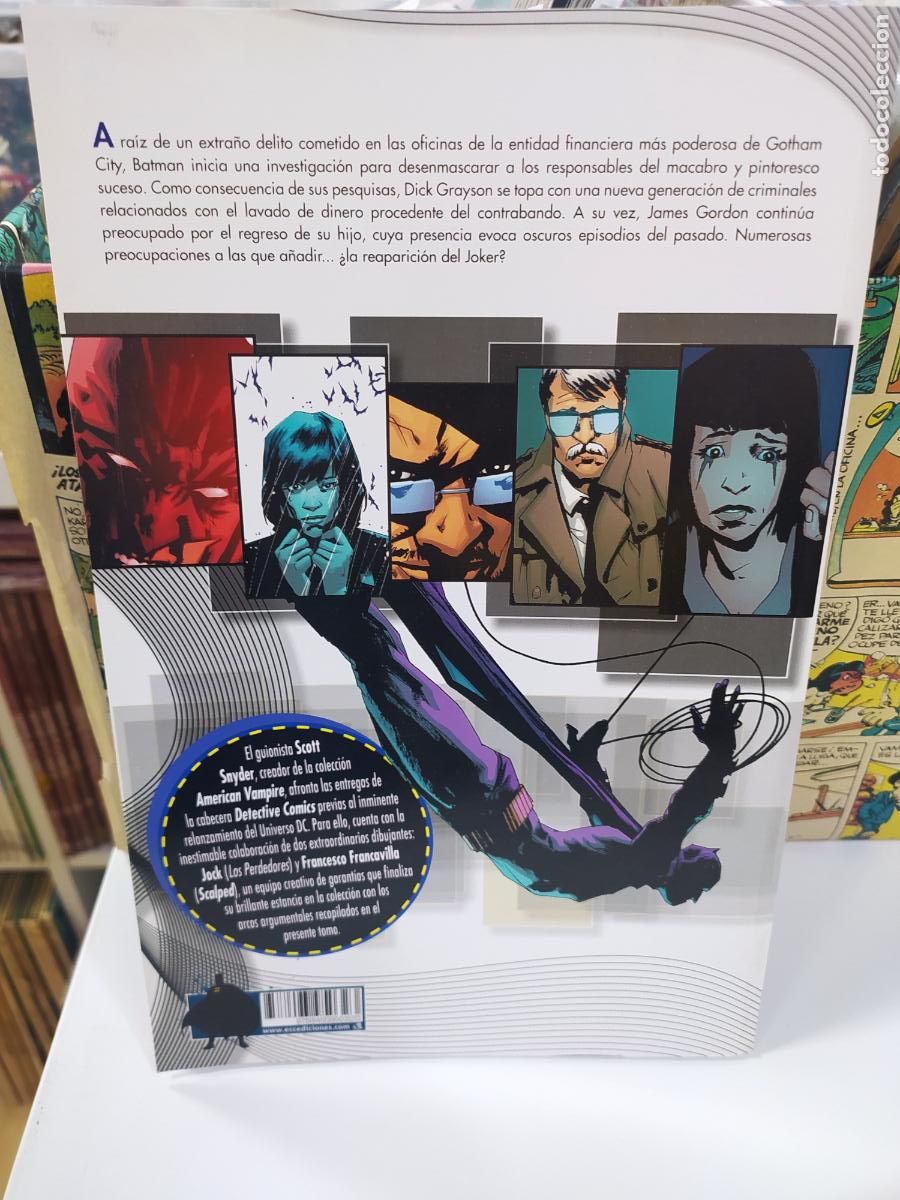 C&oacute;mics: BATMAN : DETECTIVE C&Oacute;MICS N.2 CIUDAD HAMBRIENTA de SCOTT SNYDER DC ( 2011/2012 ) - Foto 2