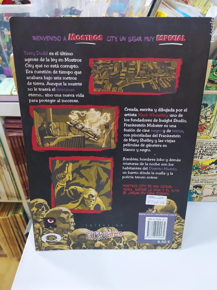 C&oacute;mics: Comic Frankenstein Mobster Recerca - Foto 2