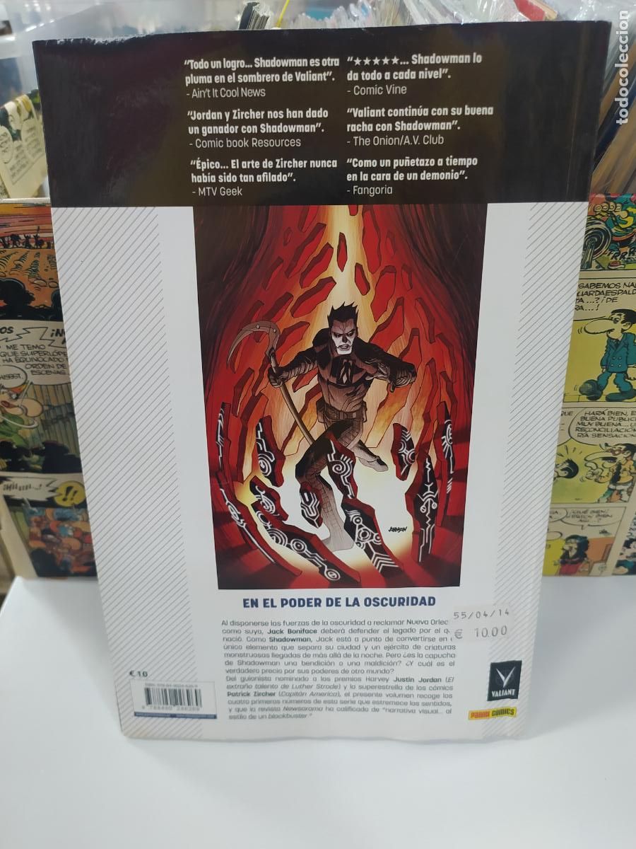 C&oacute;mics: SHADOWMAN. N&ordm; 1. RITOS DE INICIACI&Oacute;N. PANINI. - Foto 2