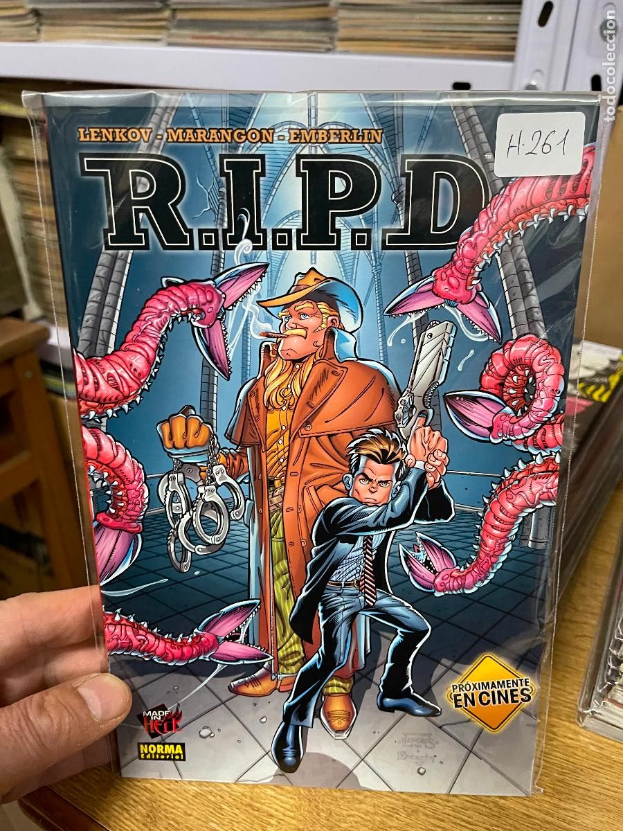 C&oacute;mics: NORMA EDITORIAL RIPD MUY BUEN ESTADO - Foto 1