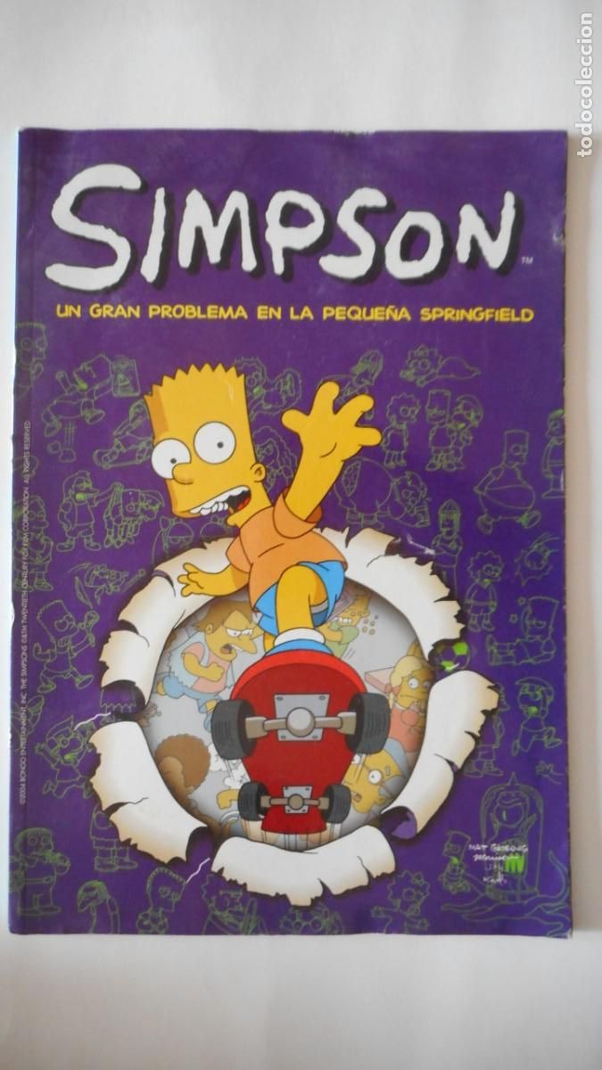 C&oacute;mics: LOS SIMPSON. UN GRAN PROBLEMA EN LA PEQUE&Ntilde;A SPRINGFIELD/ C-21 - Foto 1