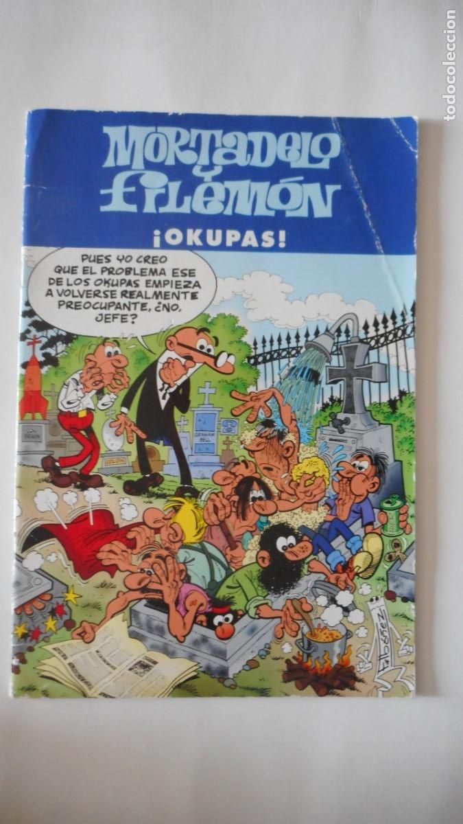 C&oacute;mics: MORTADELO Y FILEMON . OKUPAS / C-21 - Foto 1