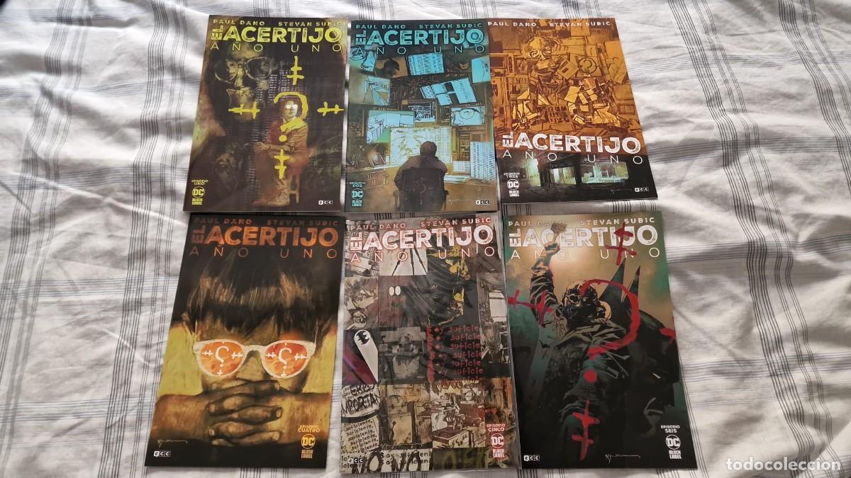 C&oacute;mics: EL ACERTIJO A&Ntilde;O UNO (OBRA COMPLETA 6 N&Uacute;MEROS) - ECC