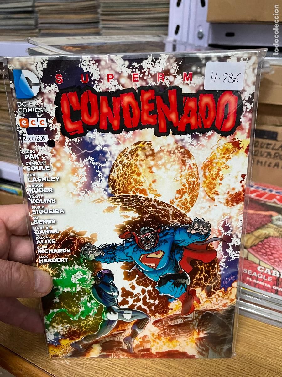 C&oacute;mics: ECC SUPERMAN CONDENADO MUY BUEN ESTADO - Foto 1