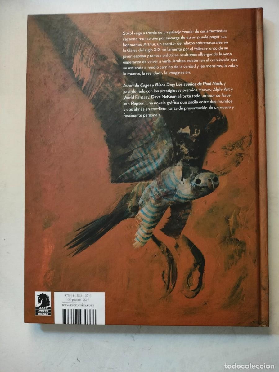 C&oacute;mics: RAPTOR.UNA NOVELA GR&Aacute;FICA DE SOK&Oacute;L.DAVE McKEAN. ECC. - Foto 2