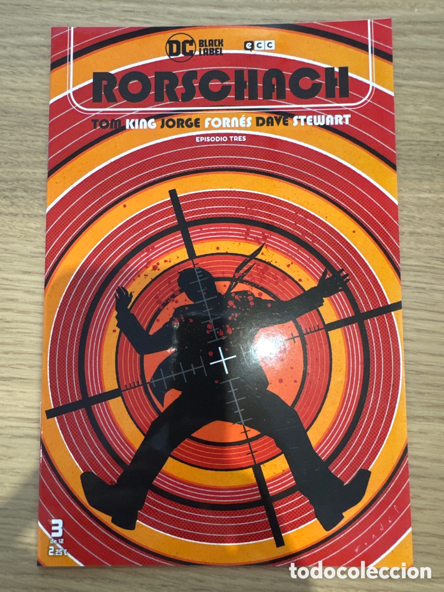 C&oacute;mics: Rorschach 3 (de 12) (grapa) - King, Forn&eacute;s, Stewart - ECC c&oacute;mics - Foto 1