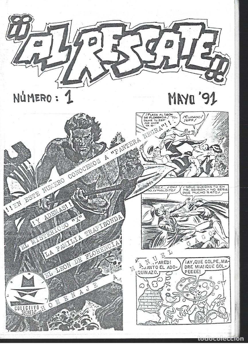 C&oacute;mics: AL RESCATE, N&Uacute;MERO 1, MAYO DE 1991 - Foto 1
