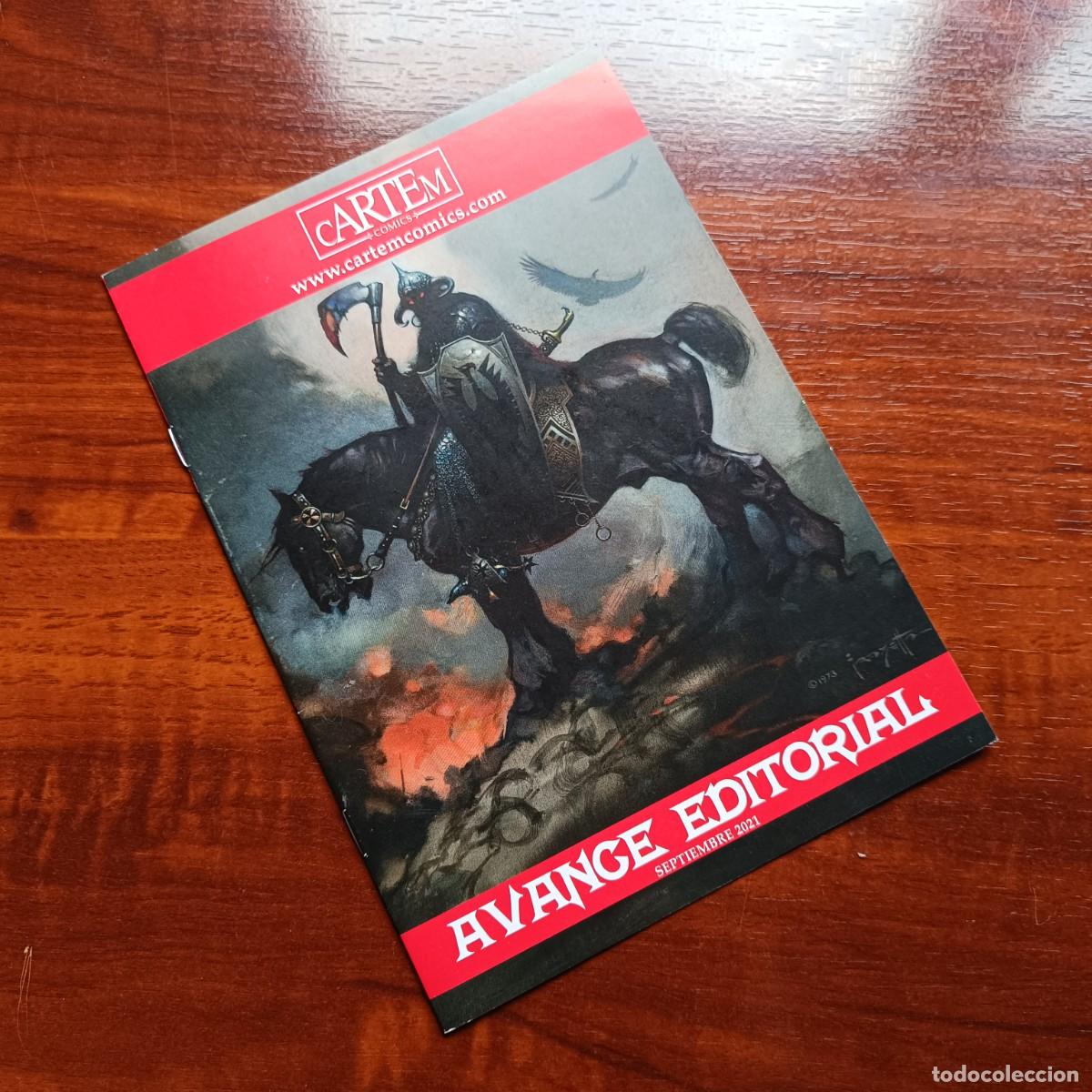 Fumetti: CARTEM AVANCE EDITORIAL SEPTIEMBRE 2021