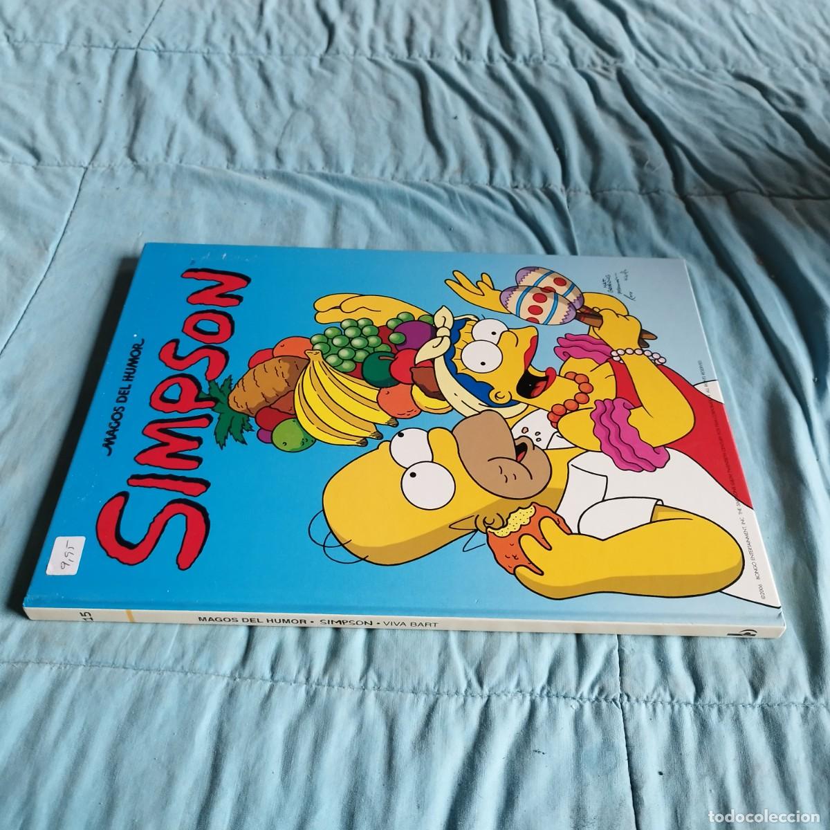 C&oacute;mics: SIMPSON / TXT108 / MAGOS DEL HUMOR / EDICIONES B - Foto 1