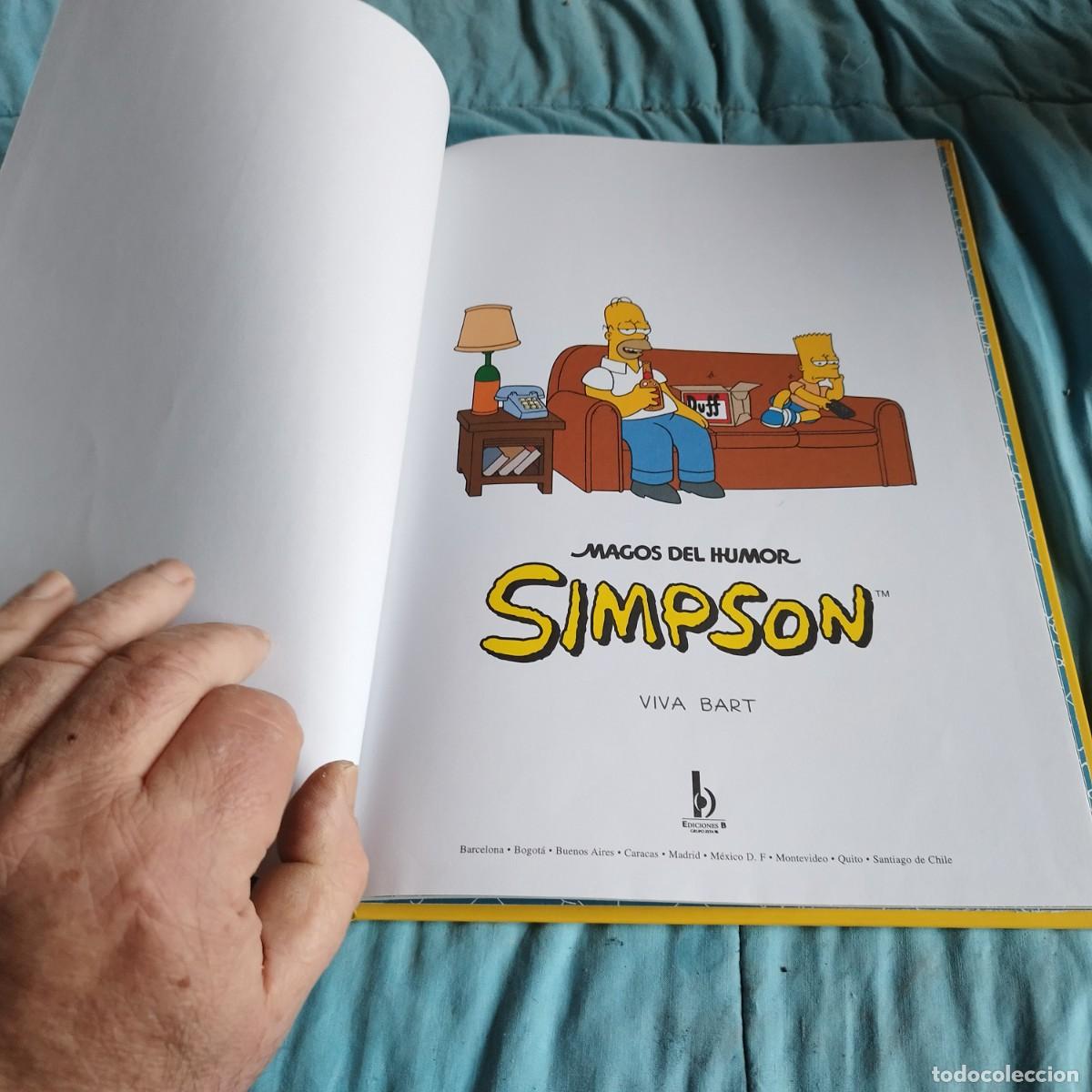 C&oacute;mics: SIMPSON / TXT108 / MAGOS DEL HUMOR / EDICIONES B - Foto 4