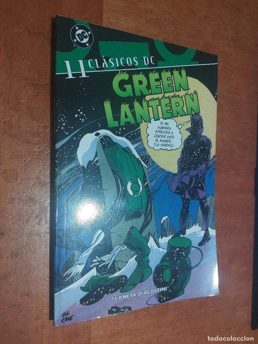 C&oacute;mics: 11 GREEN LANTERN. CL&Aacute;SICOS DC. R&Uacute;STICA. BUEN ESTADO. - Foto 1