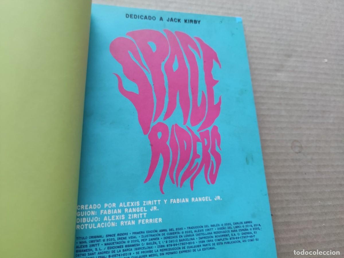 C&oacute;mics: SPACE RIDERS N&ordm; 2 (GIGAMESH) COMO NUEVO. COMIC DE CULTO. - Foto 2