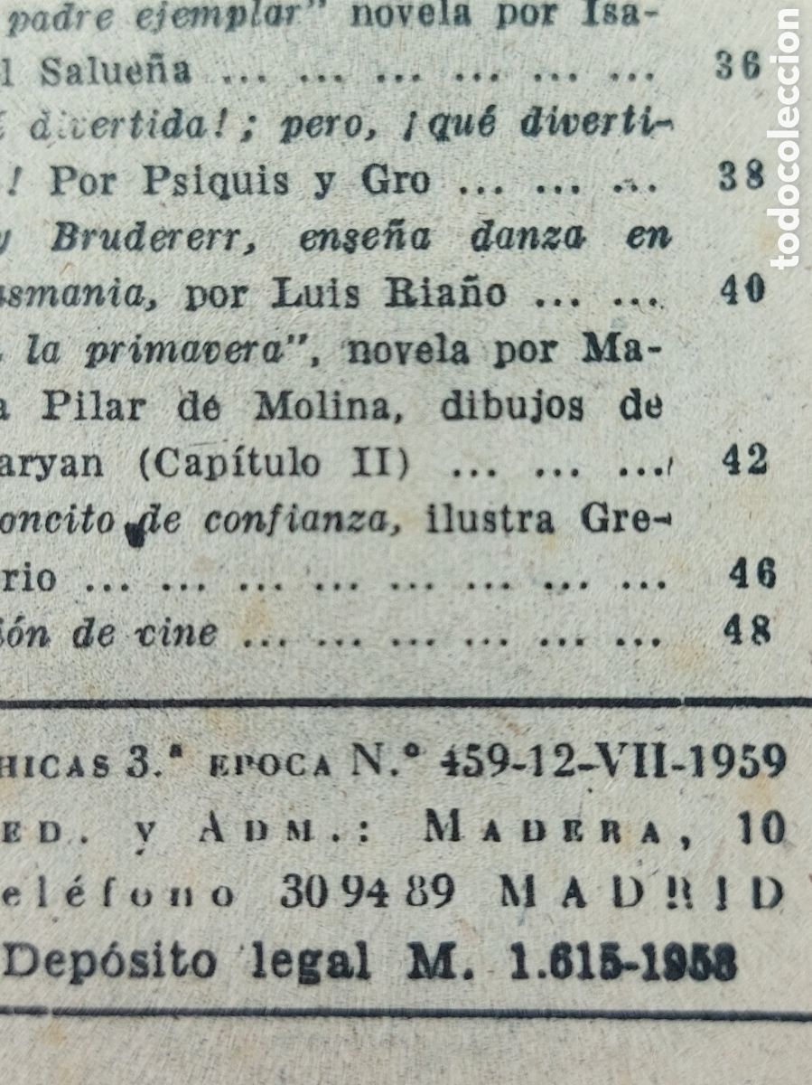 C&oacute;mics: CHICAS a&ntilde;o 1958 - Foto 2