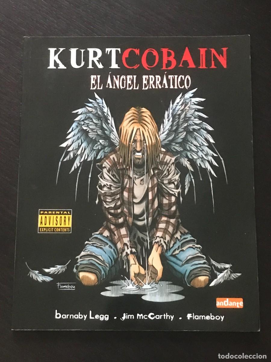 C&oacute;mics: KURT COBAIN EL ANGEL ERRATICO - COMIC NIRVANA - A&Ntilde;O 2005 EN ESPA&Ntilde;OL - Foto 1