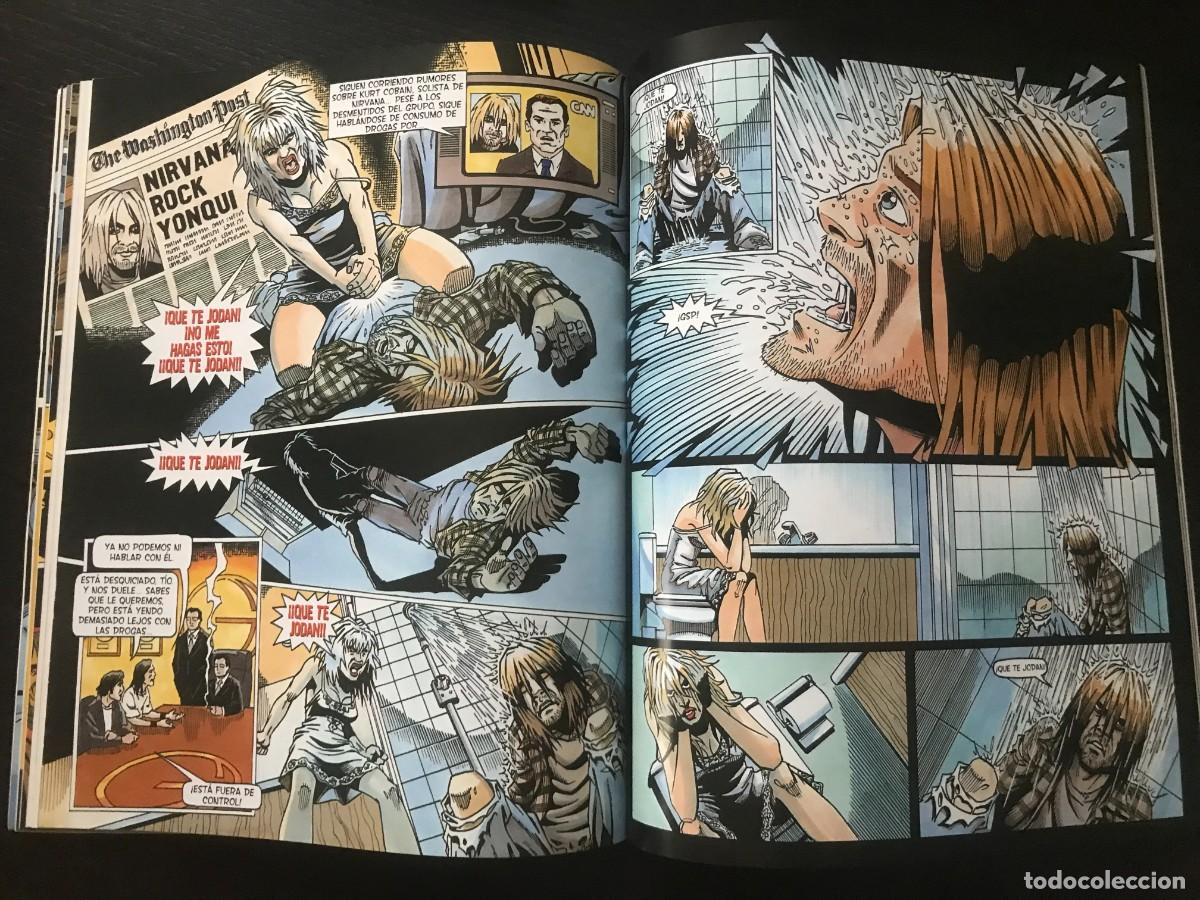 C&oacute;mics: KURT COBAIN EL ANGEL ERRATICO - COMIC NIRVANA - A&Ntilde;O 2005 EN ESPA&Ntilde;OL - Foto 6