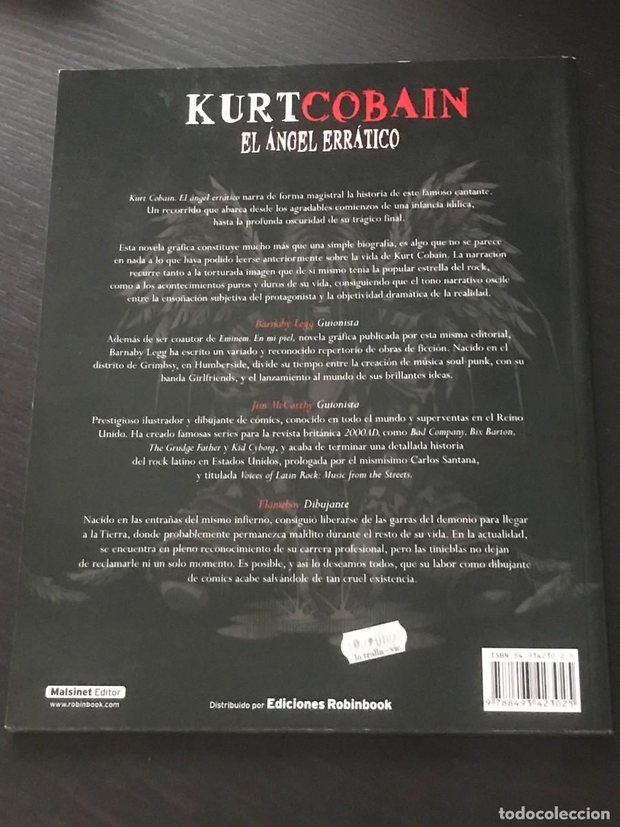 C&oacute;mics: KURT COBAIN EL ANGEL ERRATICO - COMIC NIRVANA - A&Ntilde;O 2005 EN ESPA&Ntilde;OL - Foto 7
