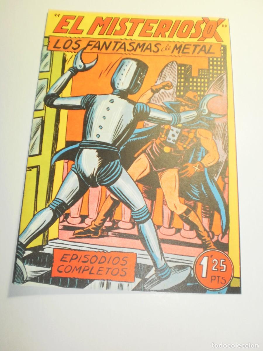 Comics: el misterioso x n&ordm; 17. los fantasmas de metal. m. gago. editorial garga (seminuevo)