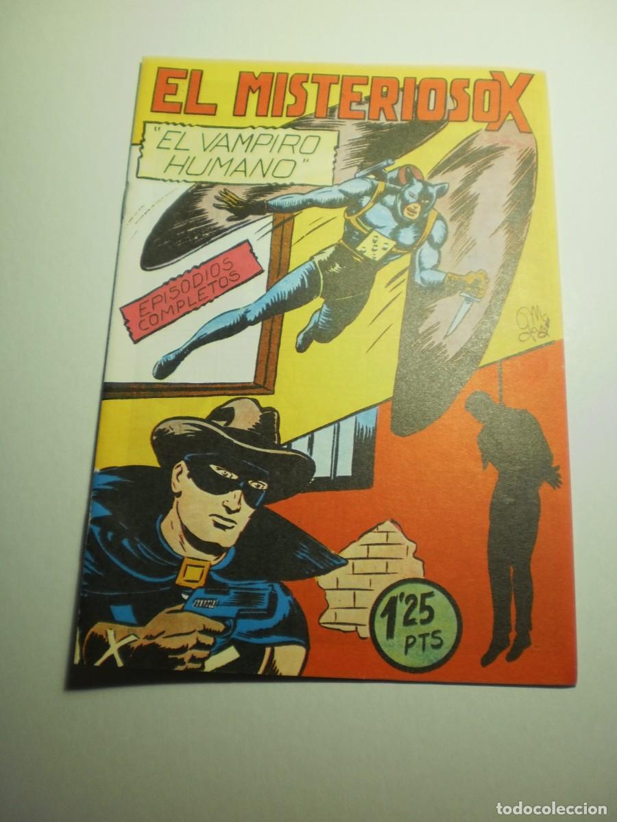 Fumetti: el misterioso x n&ordm; 14. el vampiro humano. m. gago. editorial garga (seminuevo)