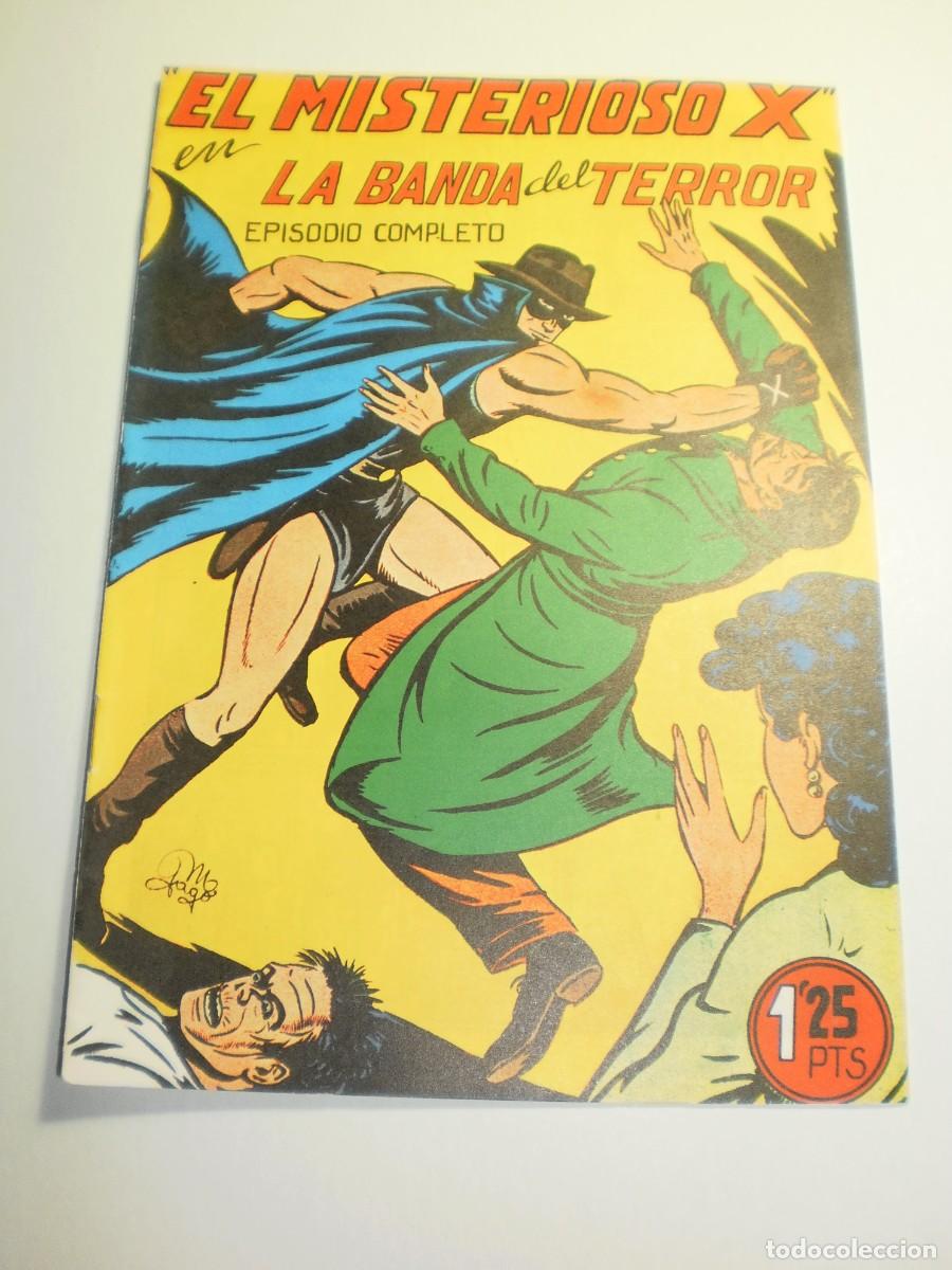 Comics: el misterioso x n&ordm; 2. la banda del terror. m. gago. editorial garga (seminuevo)
