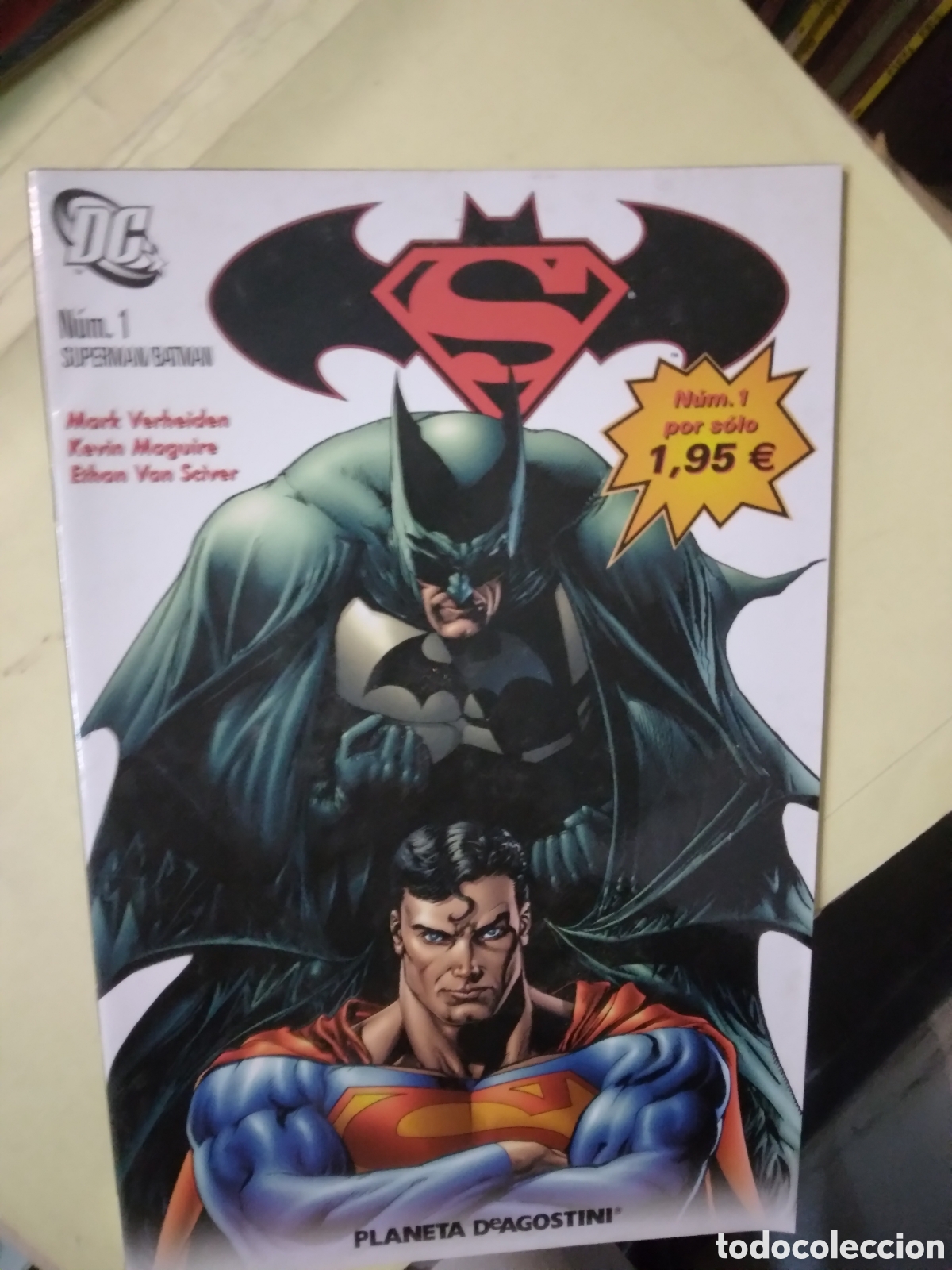 C&oacute;mics: DC, superman/batman, DC, numero 1, Agostini - Foto 1