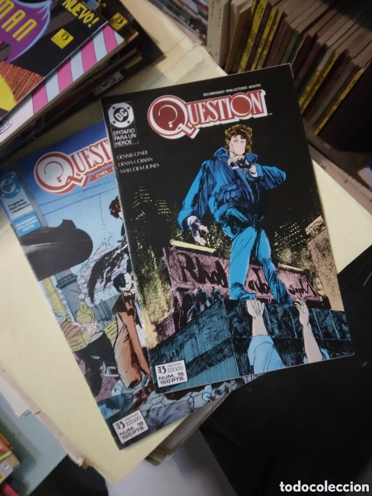 C&oacute;mics: Question ,Zinco, DC, n&uacute;meros 15 y 16, - Foto 1