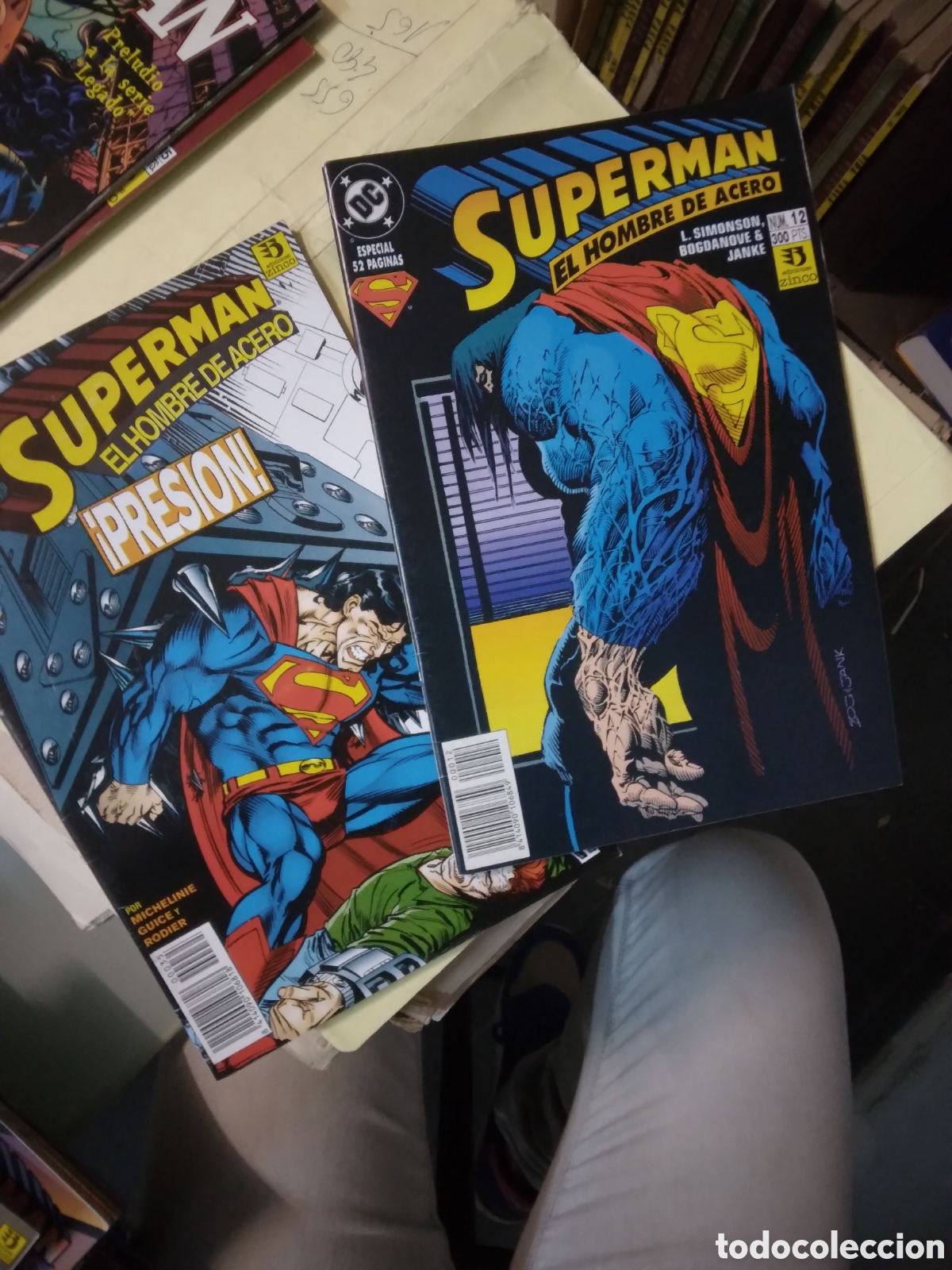 C&oacute;mics: Superman, el hombre de acero, n&uacute;meros, 12 y 35, DC - Foto 1