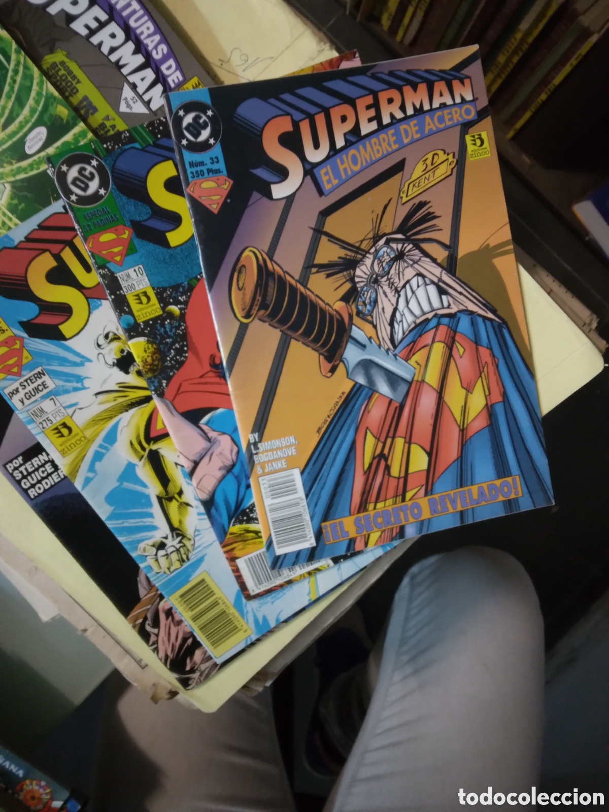 C&oacute;mics: Superman el hombre de acero, Zinco, DC, 6,7, 10 y 33 - Foto 1