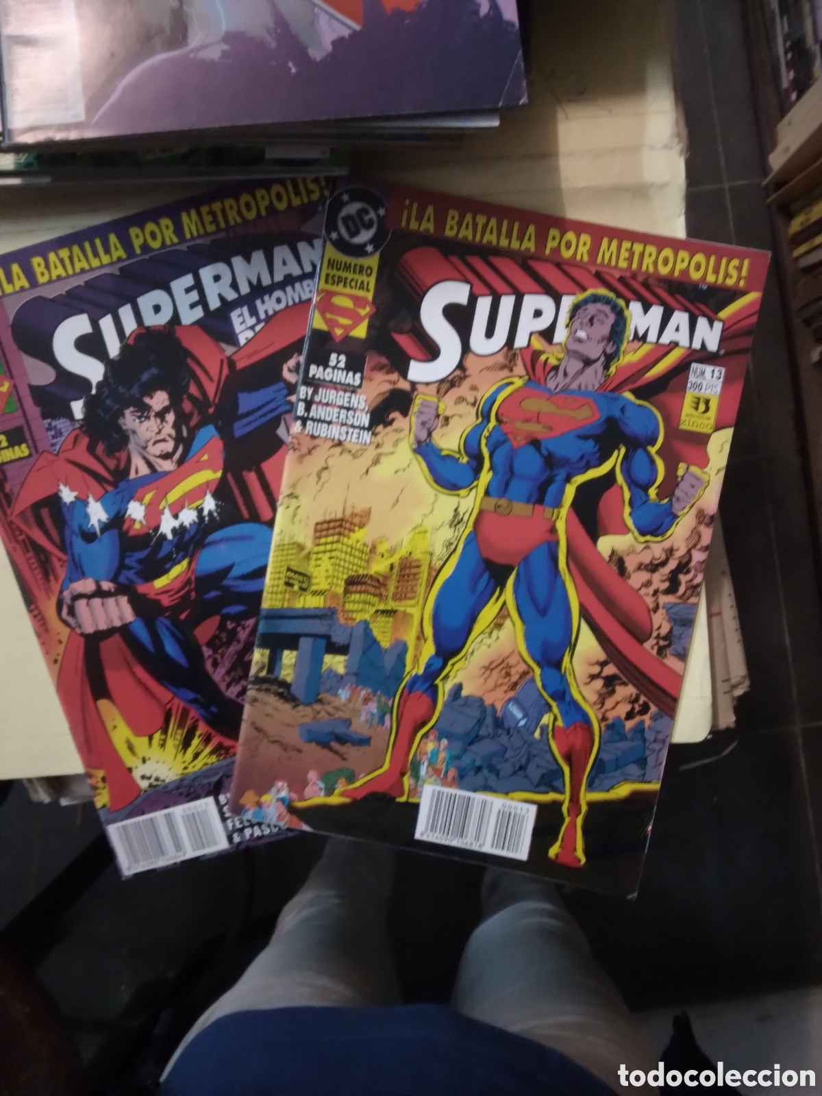 C&oacute;mics: La batalla por Metr&oacute;polis, Superman, n&uacute;meros 13 y 13 - Foto 1