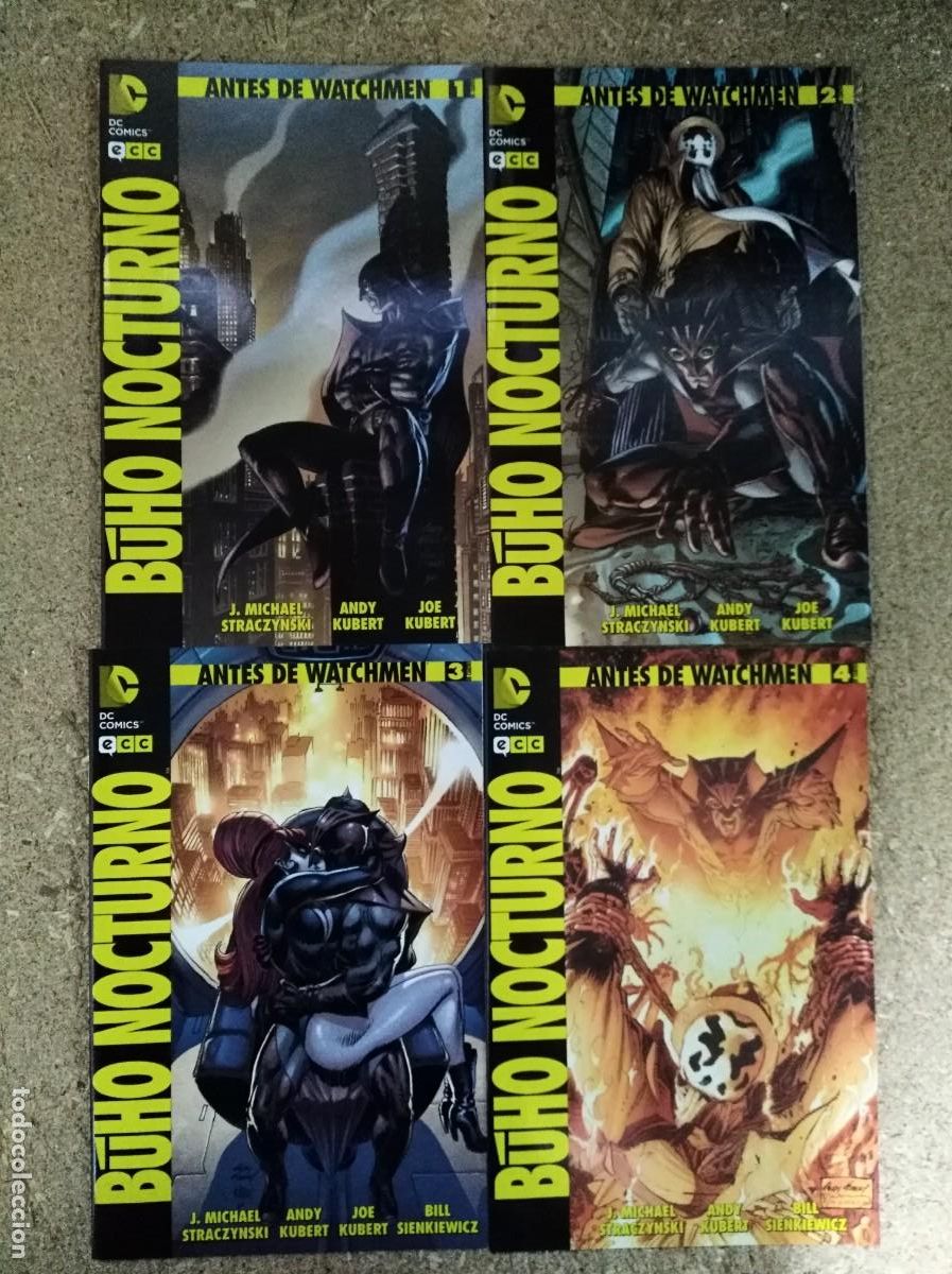 C&oacute;mics: Antes de Watchmen.Buho Nocturno.Completa 4 comics.Dc.Ecc - Foto 1