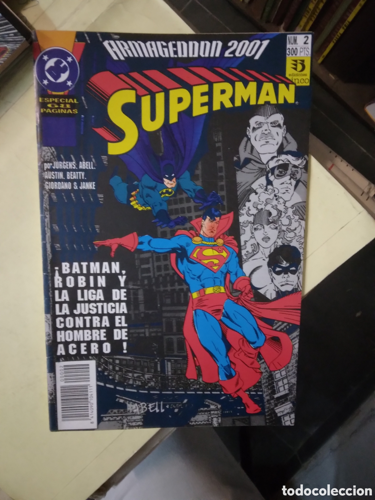 C&oacute;mics: Arnagendon 2001, Superman, DC, Zinco, numero 2 - Foto 1