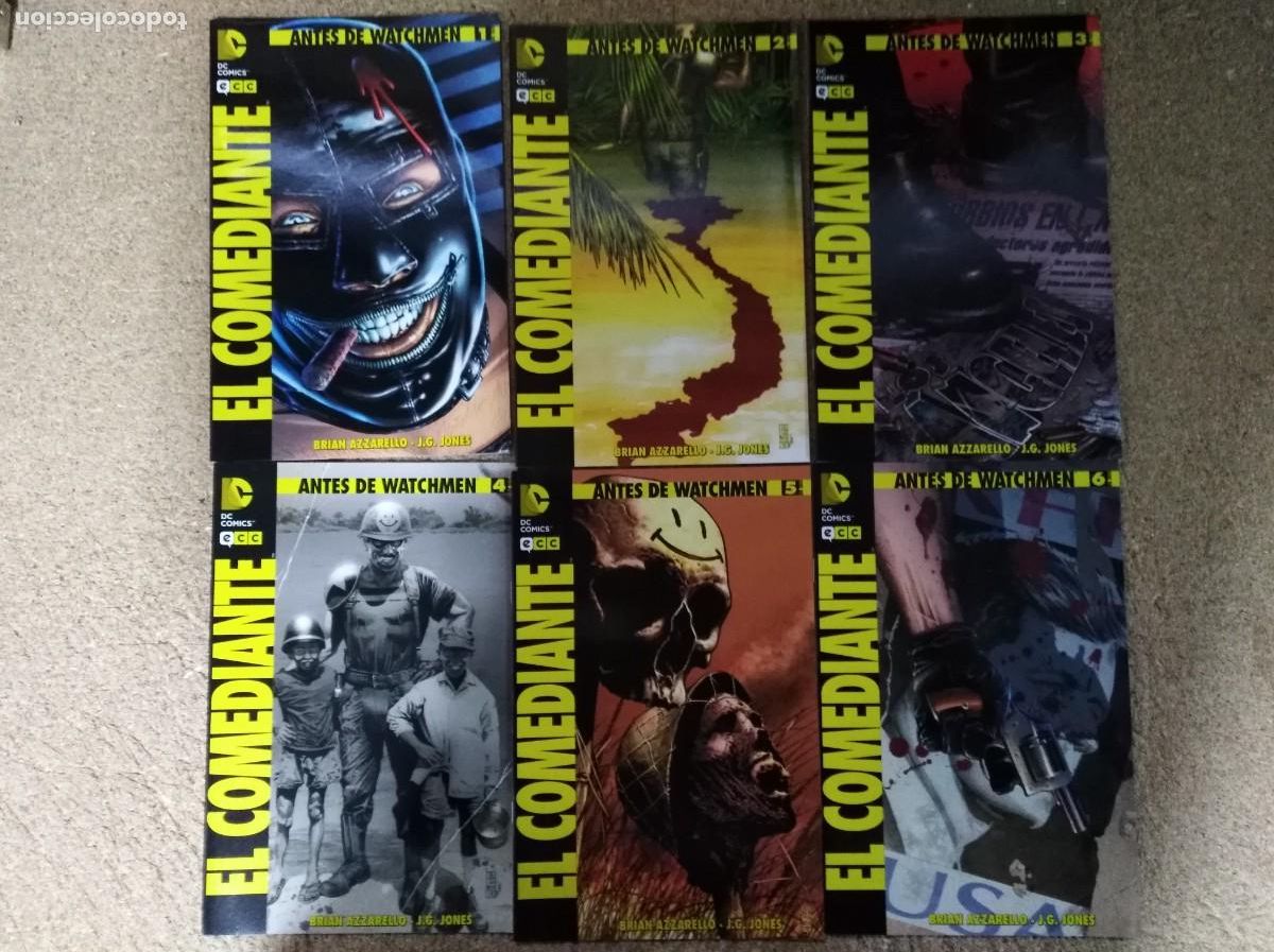 C&oacute;mics: Antes de Watchmen.El Comediante.Completa 6 comics.Dc.Ecc - Foto 1