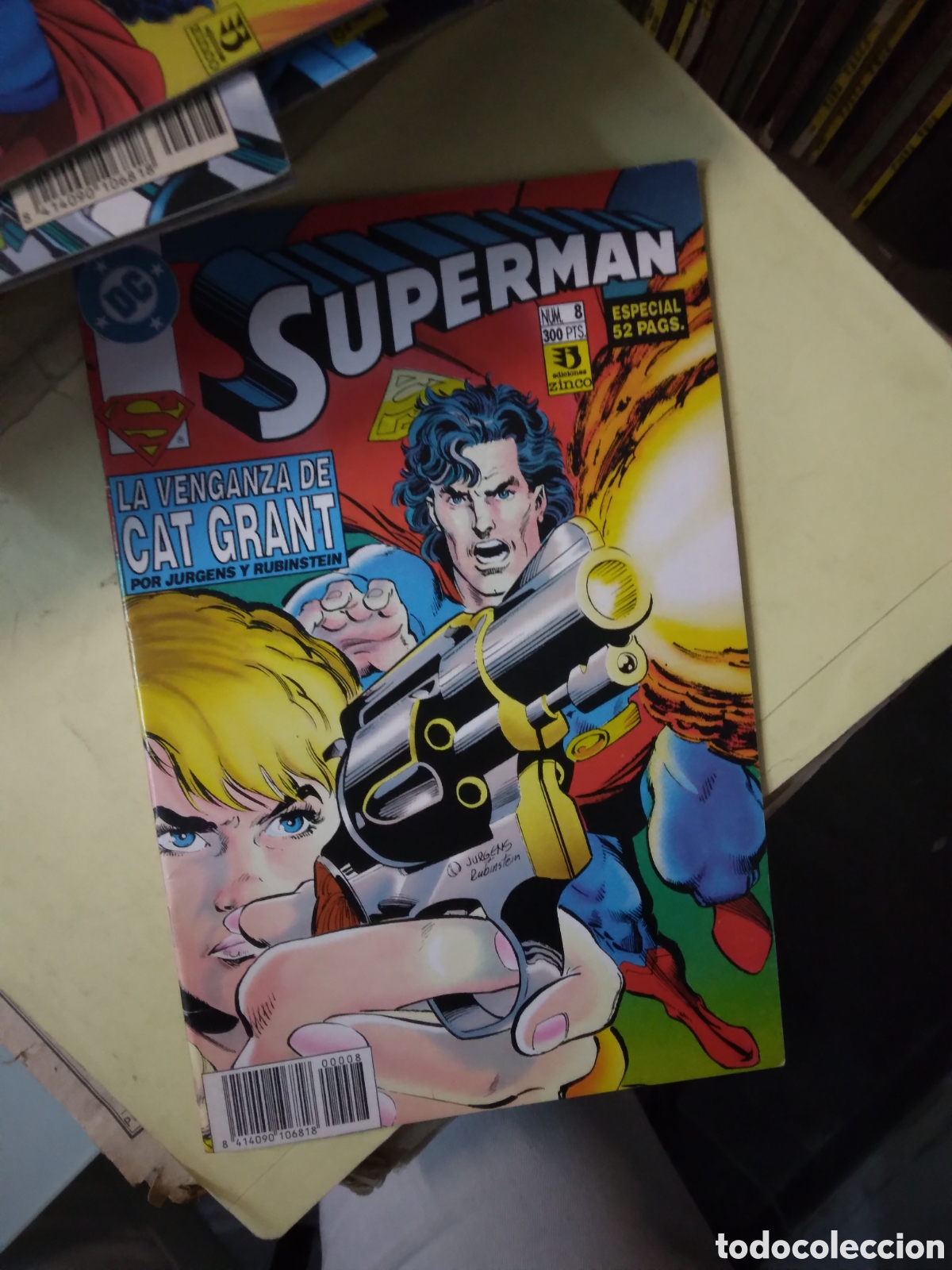 C&oacute;mics: Superman, numero 8, DC, zinco - Foto 1
