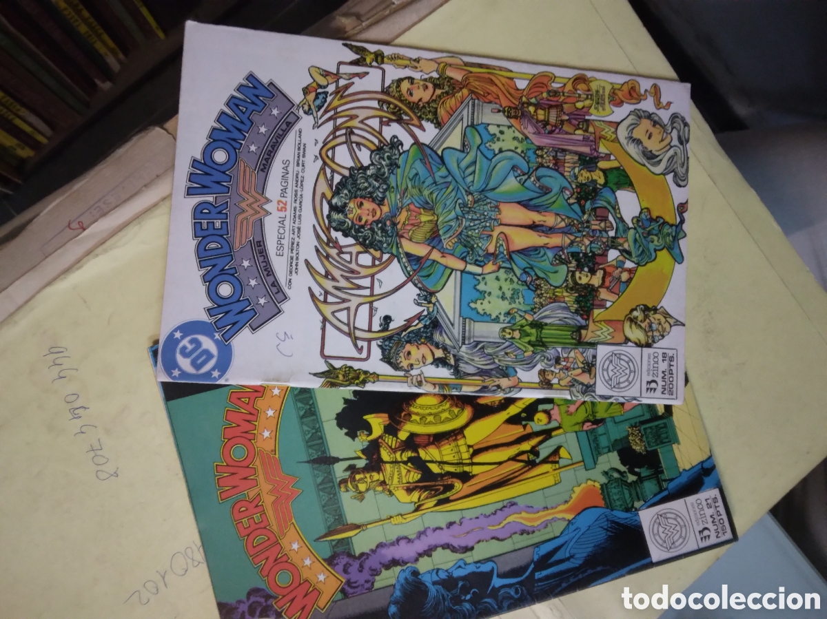 C&oacute;mics: Wonder Woman, DC, , n&uacute;mero 18 y 21 ,Zinco - Foto 1