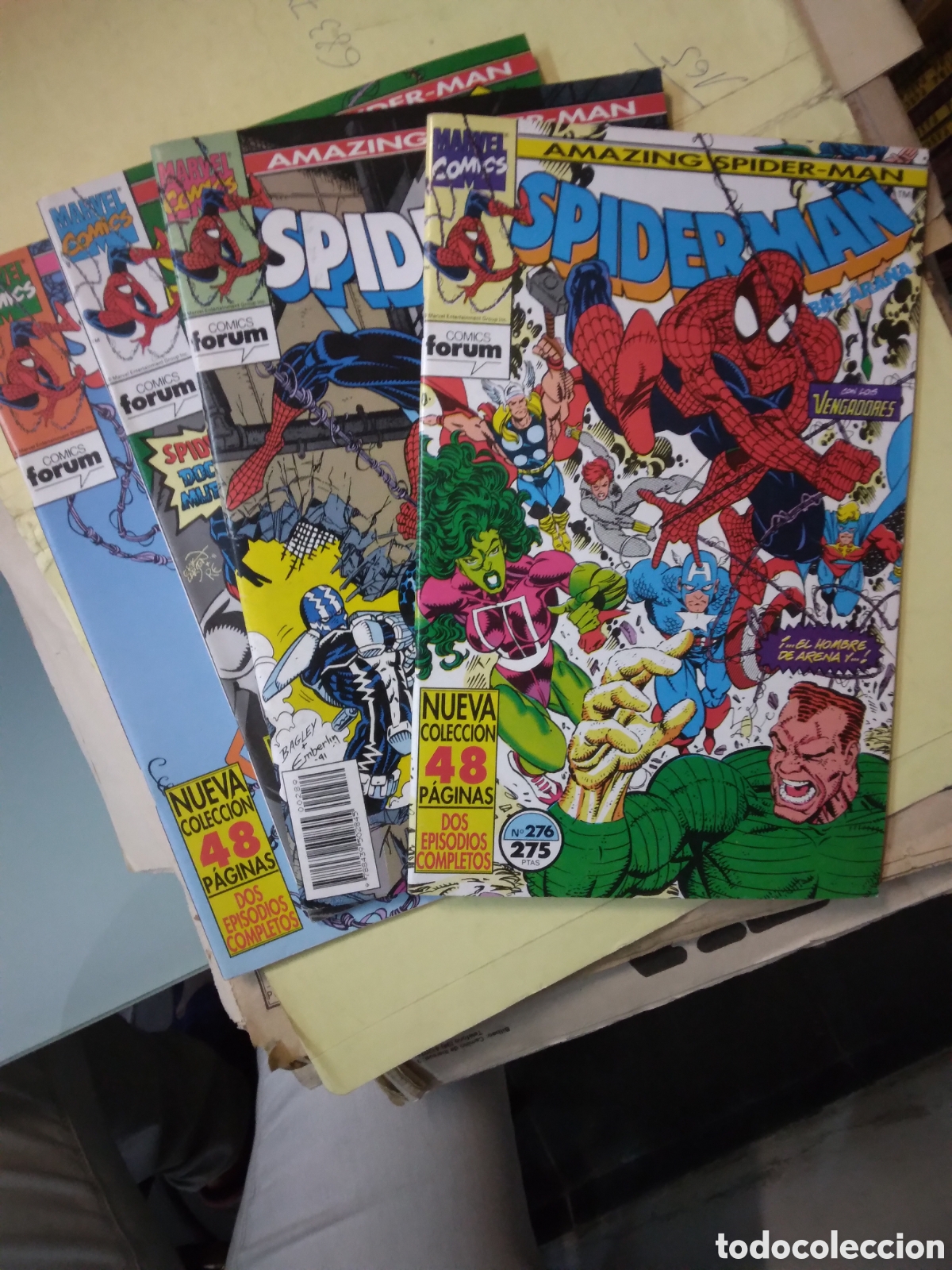 C&oacute;mics: Spiderman, Amazing Spider Man, Marvel.Comics , Comics Forum, 276,277,278,279 - Foto 1