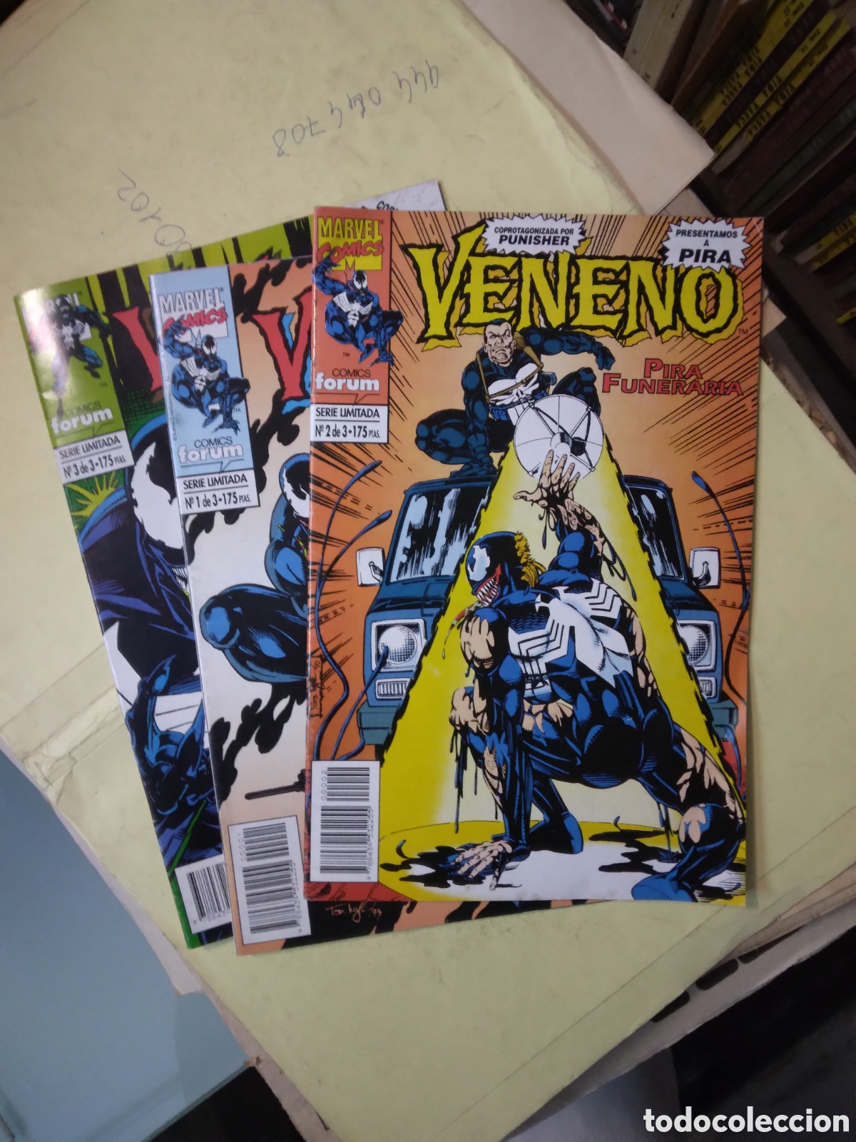 C&oacute;mics: Veneno, Pira Funeraria, serie limitada, 1 al 3 - Foto 1