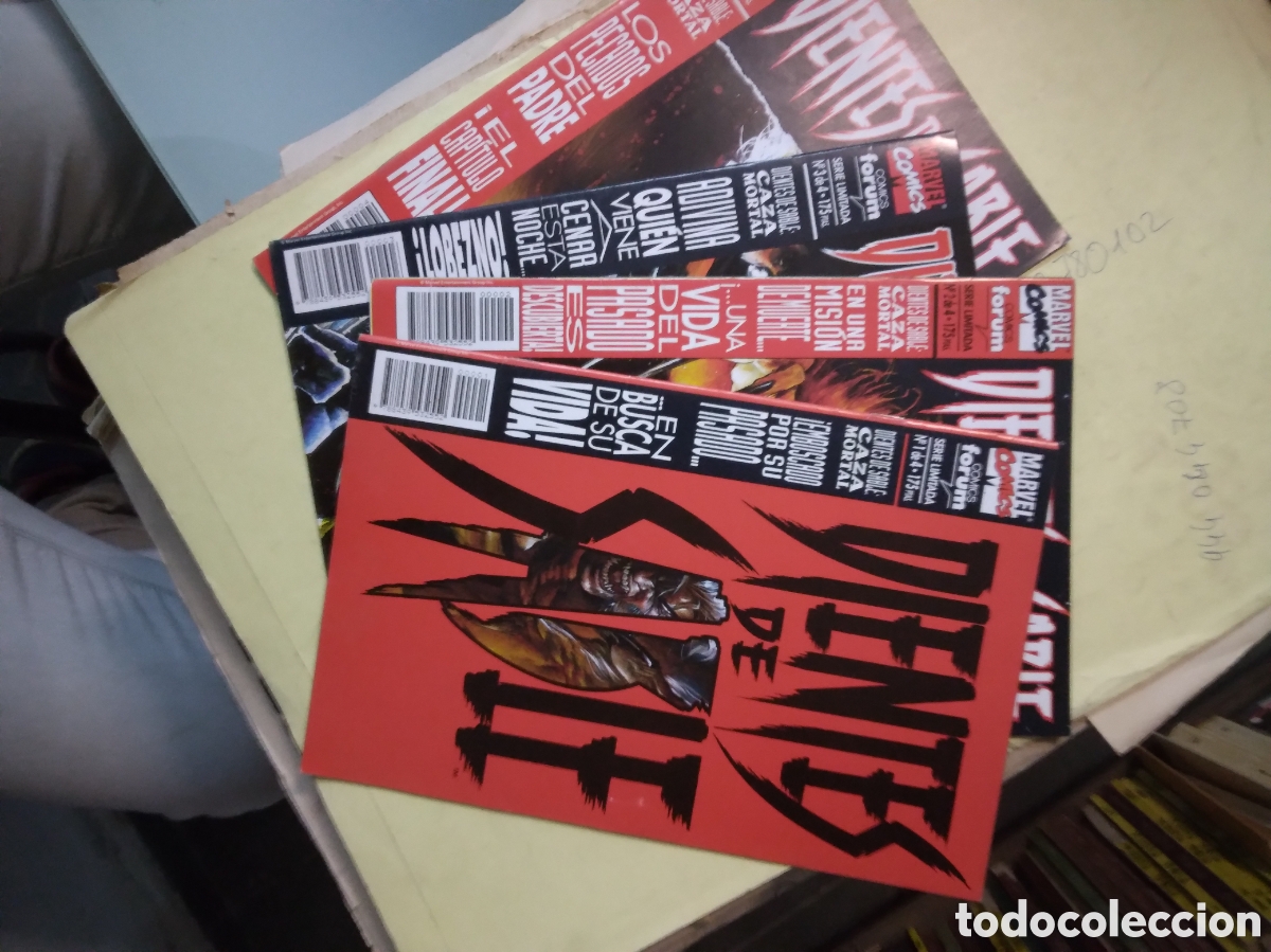 C&oacute;mics: Dientes de sable, 1 al 4, serie limitada Comics Forum - Foto 1