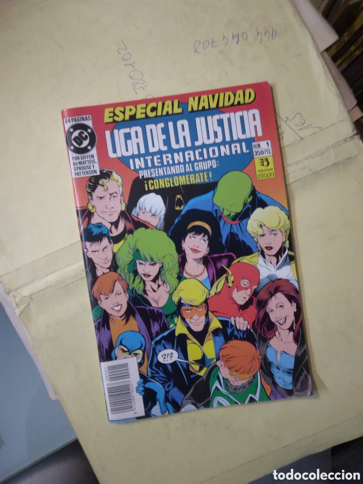 C&oacute;mics: Liga de la justicia internacional, numero 1, DC, Zinco - Foto 1