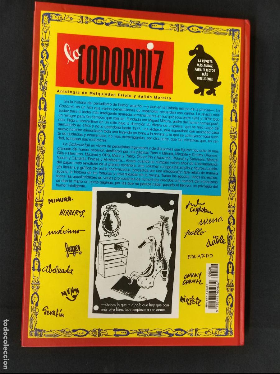C&oacute;mics: LA CODORNIZ - ANTOLOGIA 1941-1978 - - Foto 2
