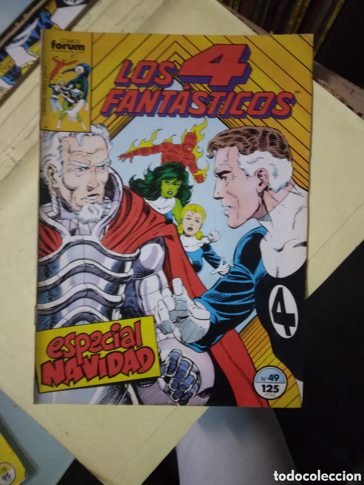 C&oacute;mics: Los 4 fantasticos, Comics Forum, 49, especial navidad - Foto 1