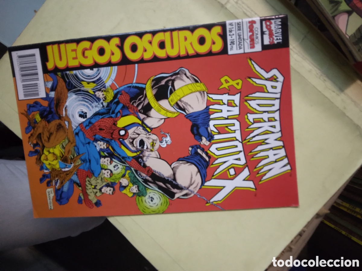 C&oacute;mics: Spiderman y Factor X,Juegos oscuros 1,Comics Forum - Foto 1