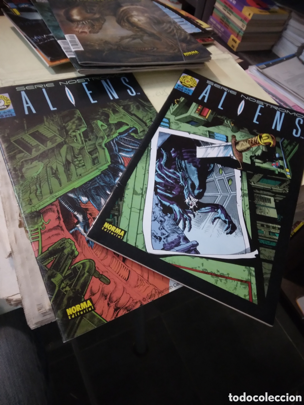 C&oacute;mics: Aliens serie nostromo,n&uacute;meros, 2 y 3, Norma - Foto 1