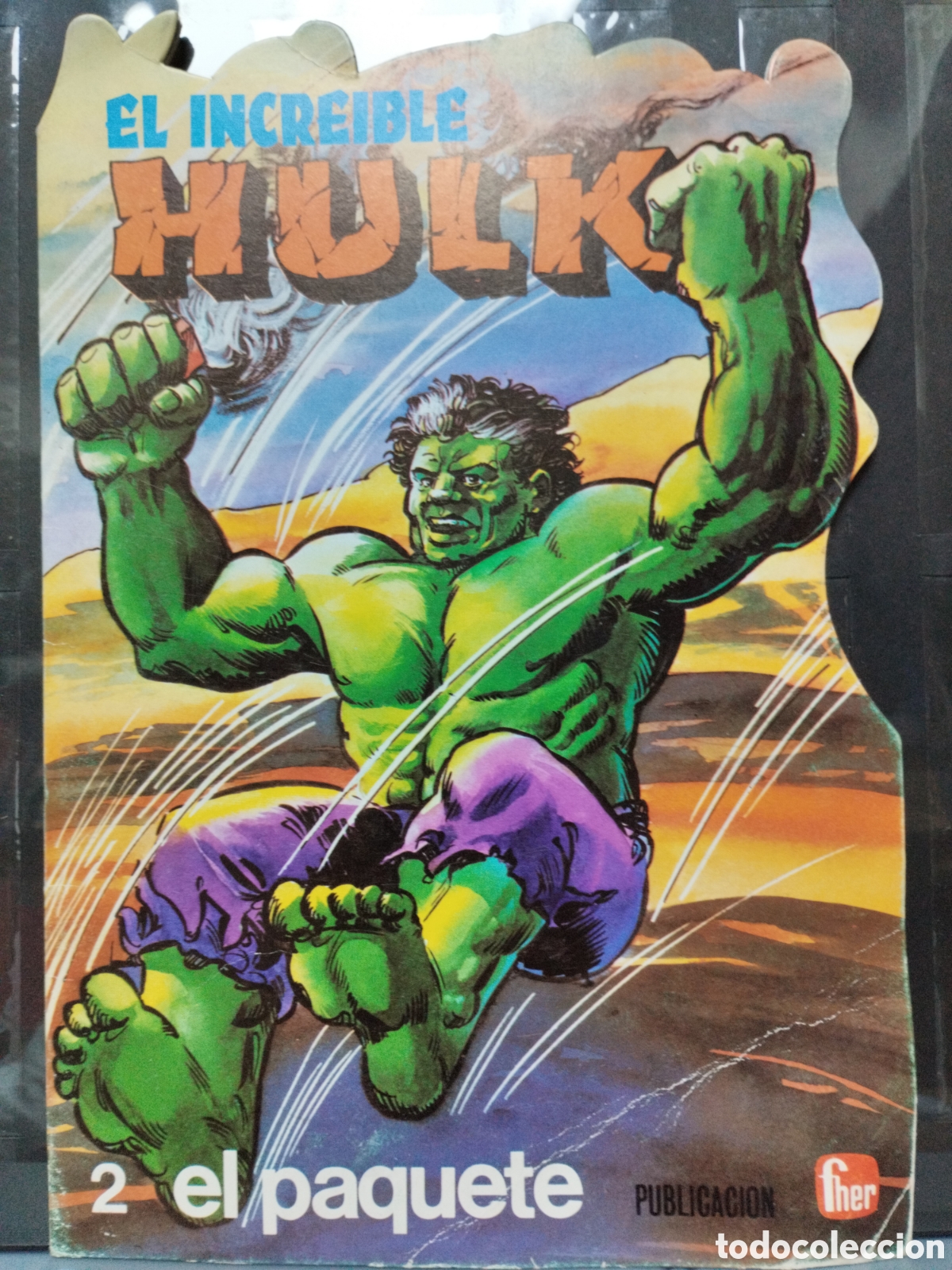C&oacute;mics: El incre&iacute;ble Hulk. Ed. Fher n&deg;2.a&ntilde;o 1981 - Foto 1