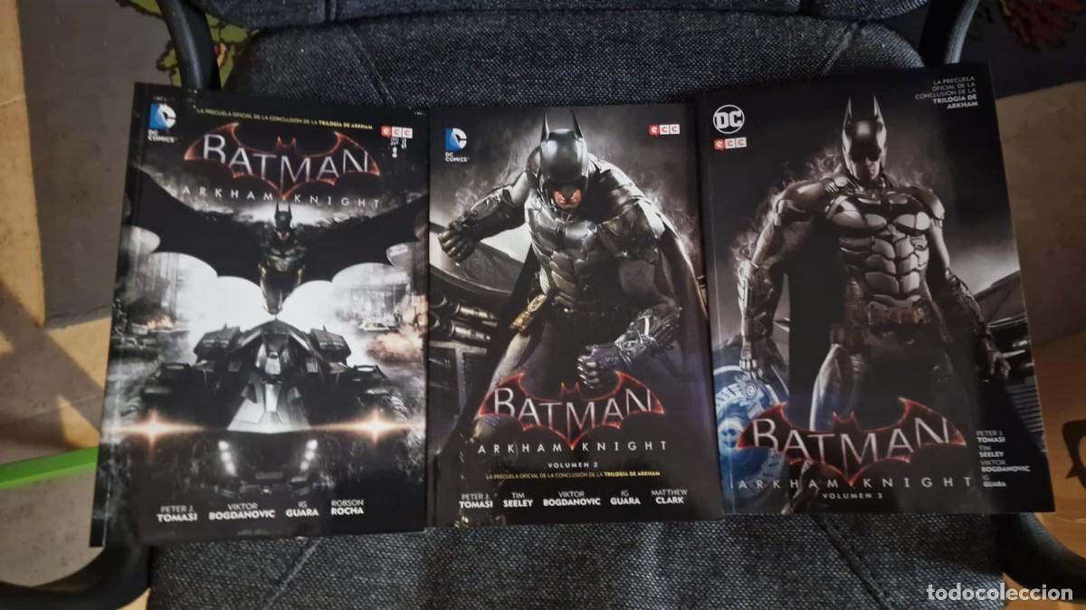C&oacute;mics: BATMAN: ARHKAM KNIGHT PRECUELA (OBRA COMPLETA 3 TOMOS) - ECC - Foto 1
