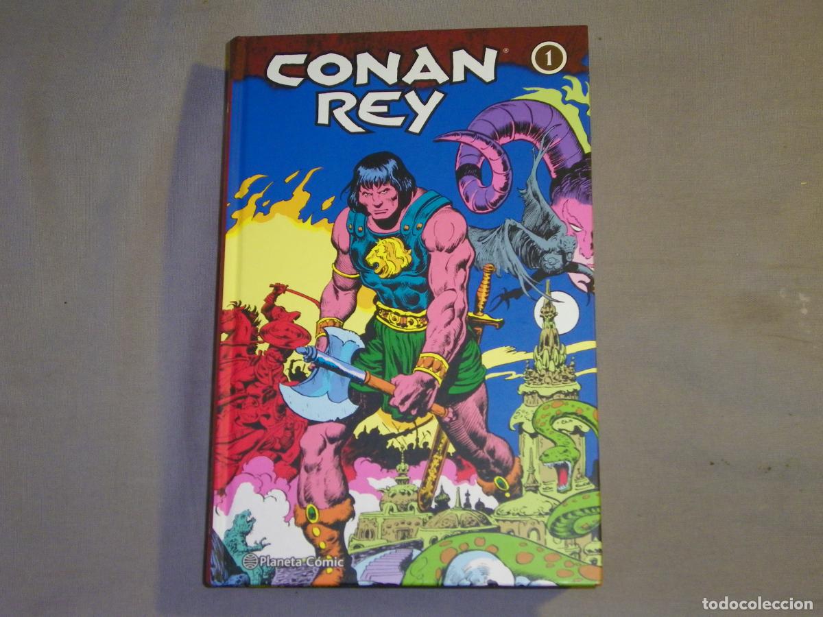 C&oacute;mics: CONAN REY - TOMO 1 - PLANETA COMIC - TAPA DURA - Foto 1