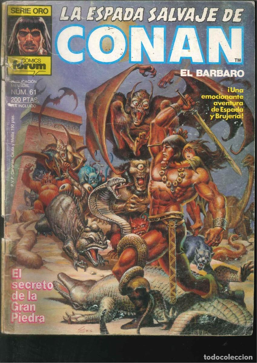 C&oacute;mics: ESPADA SALVAJE CONAN 61 - Foto 1