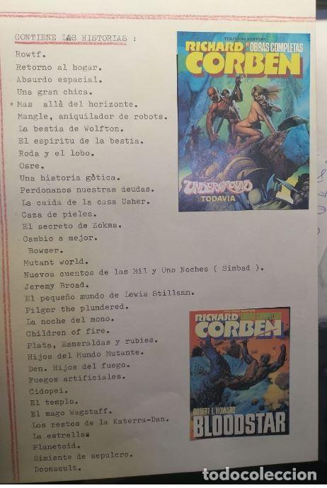 C&oacute;mics: COMIC - RICHARD CORBEN RECOPILACION PERSONAL - Foto 2