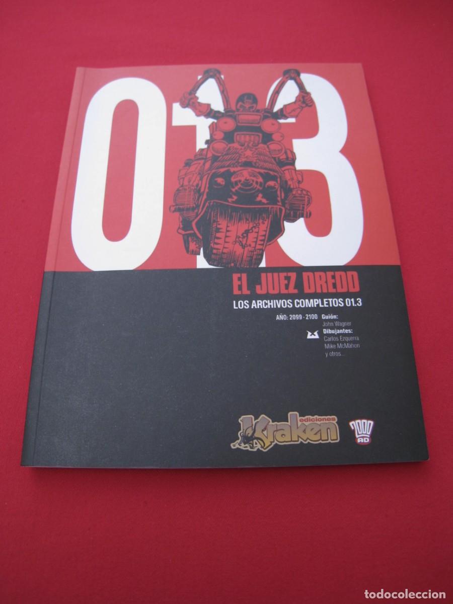 C&oacute;mics: EL JUEZ DREDD - LOS ARCHIVOS COMPLETOS 01.3 - EDICIONES KRAKEN. - Foto 1