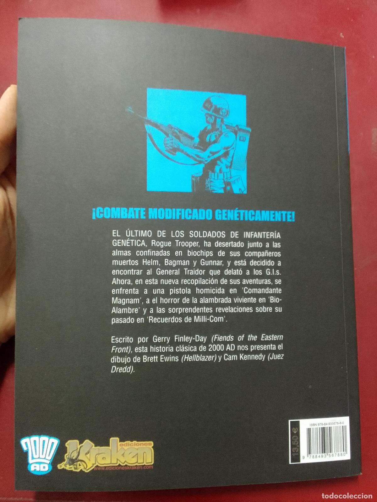 C&oacute;mics: Gerry Finley-Day: Rogue Trooper. El instinto del traidor (Ediciones Kraken. 2008) - Foto 2