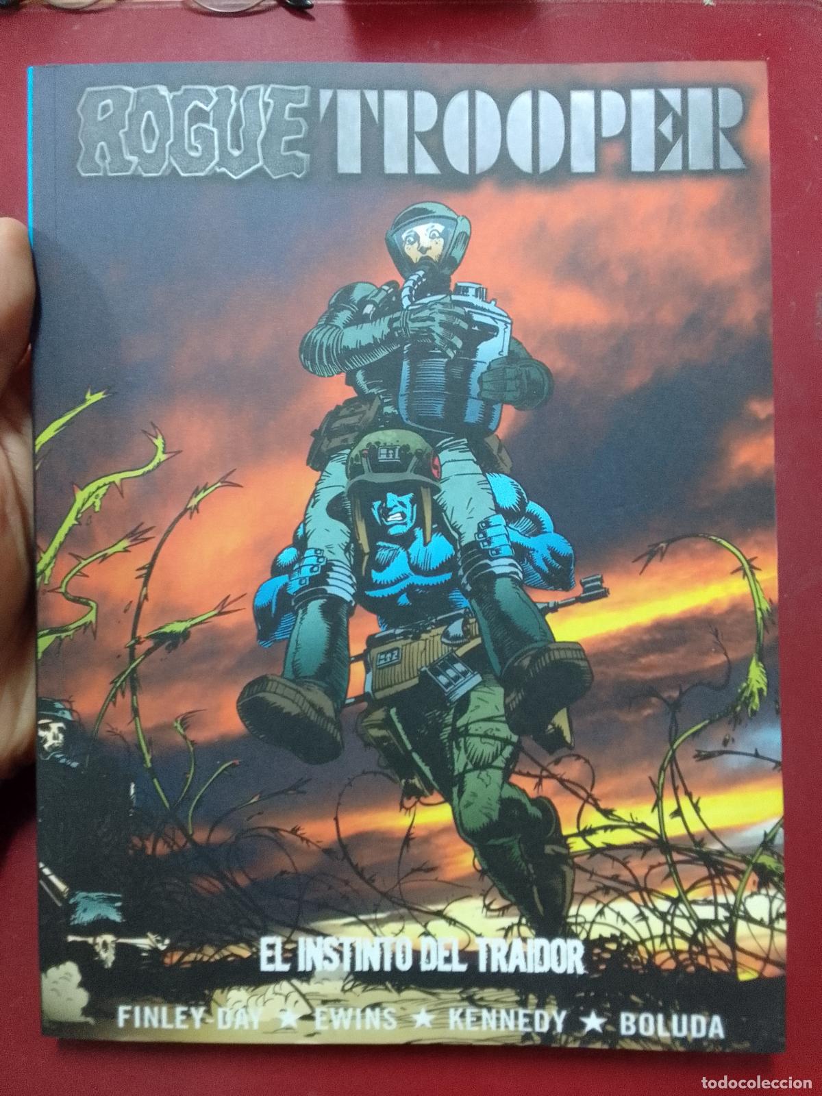 C&oacute;mics: Gerry Finley-Day: Rogue Trooper. El instinto del traidor (Ediciones Kraken. 2008) - Foto 1