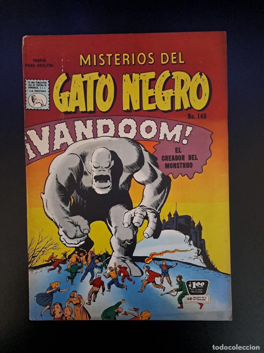 Fumetti: Misterios del gato negro 148, La Prensa en buen estado Bolsa xx